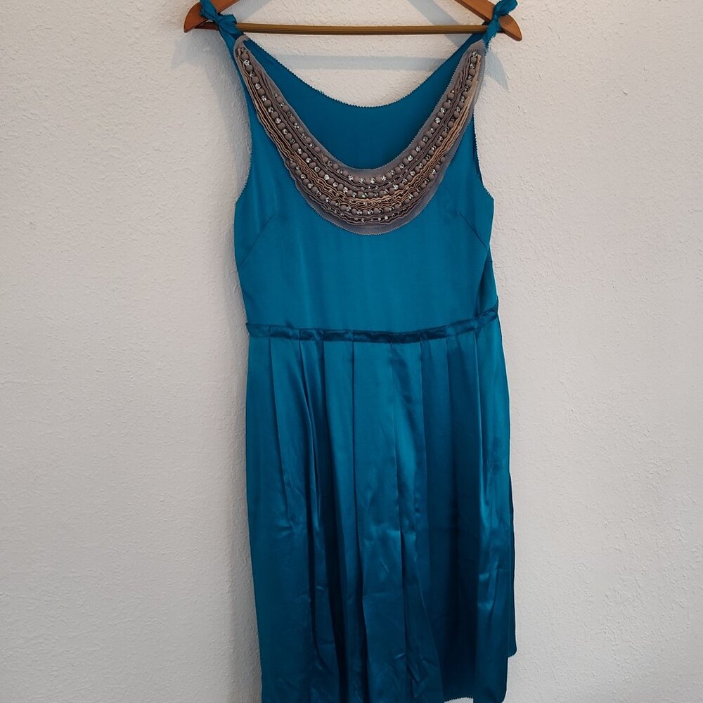 3.1 Phillip Lim, Jewel Embellished Beaded, Silk Ballerina Dress, 6